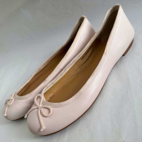 Baby Pink J.Crew ballet flats Sz 7.5 - Picture 5 of 8